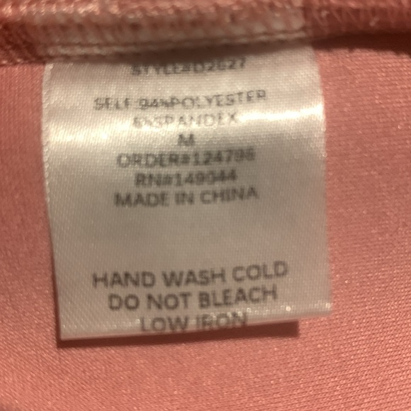 Fashion Nova spaghetti, strap coral stretchy fitted dress - Picture 8 of 10